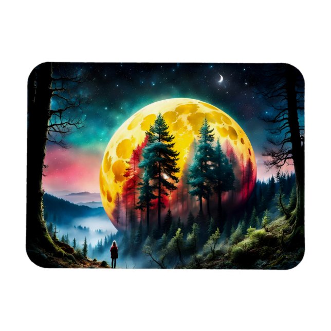 Land des Moons Magnet (Horizontal)