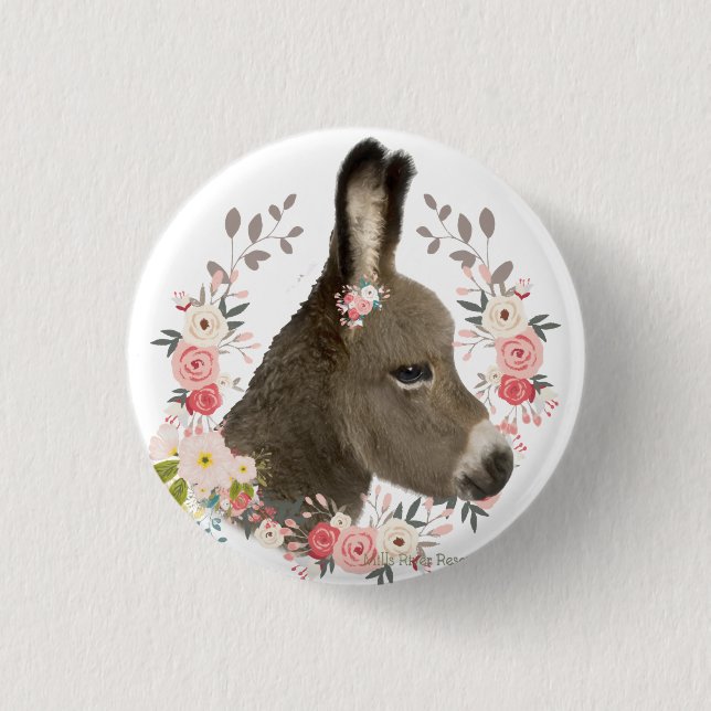 Land Donkey Button (Vorderseite)