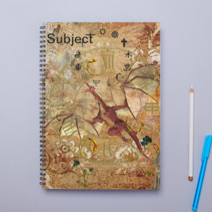 Land-Dragons-Notebook Notizblock