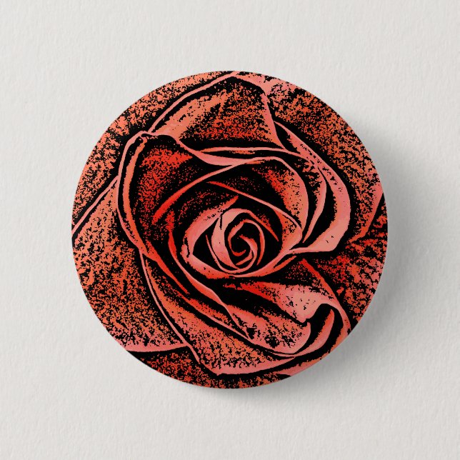 LAND GARDEN BLUME BUTTON (Vorderseite)