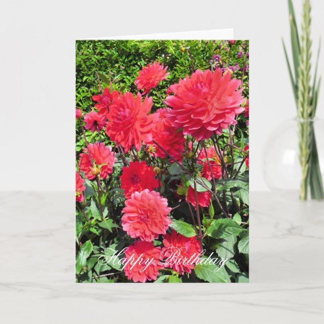 LAND GARDEN BLUME KARTE (Vorderseite)