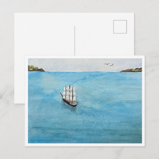 Land Ho Postcard Postkarte