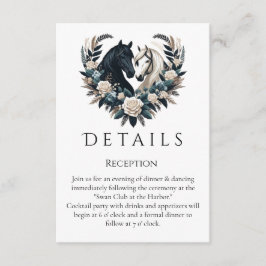 Land Hochzeiten in der Liebe Begleitkarte