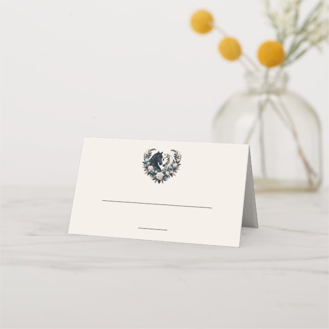 Land Hochzeiten in der Liebe Platzkarte (Rückseite)