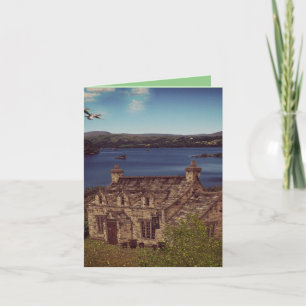 LAND HÜTTE IN IRLAND 4X6 BIRTHDAY Card Karte