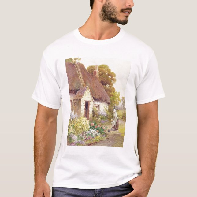 Land-Hütte T-Shirt (Vorderseite)