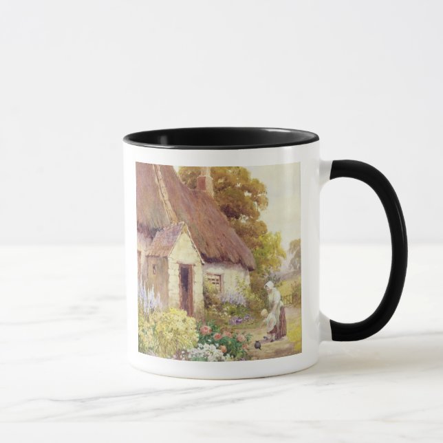 Land-Hütte Tasse (Rechts)