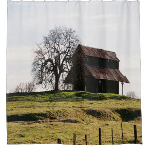 Land im Herbst....... Duschvorhang