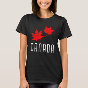 Land Kanadischer Ahornblätterer Kanada 1 T-Shirt