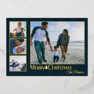 Land Kariert Traditionelles Foto Folien Feiertagskarte