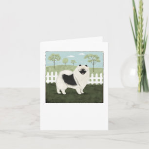 Land Keeshond Dankeskarte