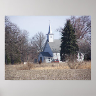 Land-Kirche Poster