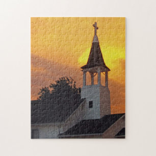 Land-Kirche Puzzle