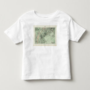 Land-Klassifikations-Karte des zentralen New Kleinkind T-shirt