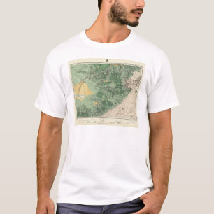 Land-Klassifikations-Karte von Südkalifornien T-Shirt