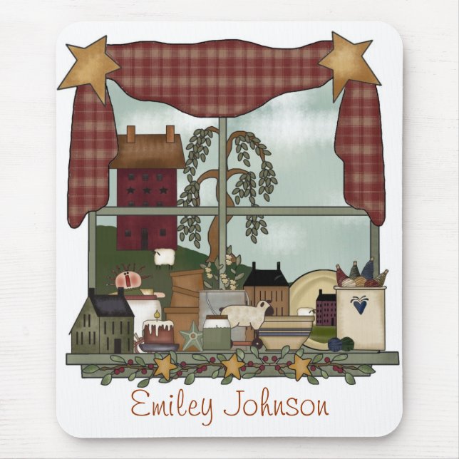 Land-Kunst-Mausunterlage Mousepad (Vorne)