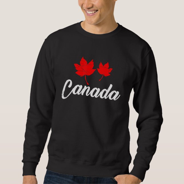 Land Maple Leaf Kanada Sweatshirt (Vorderseite)