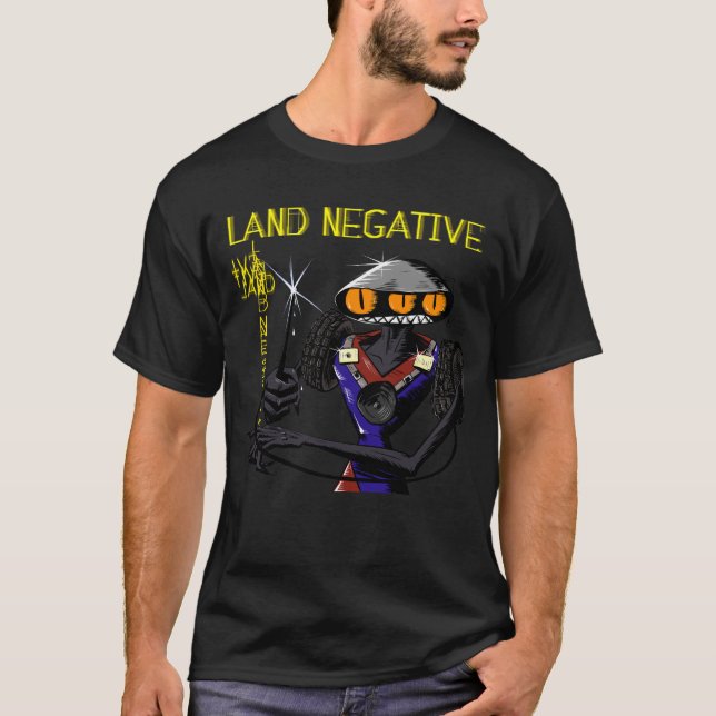 Land Negative: Der Yardman T-Shirt (Vorderseite)