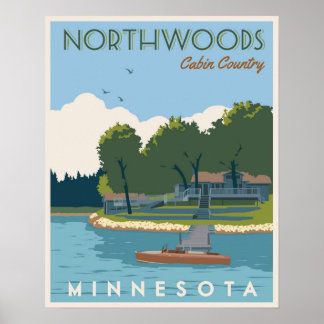 Land Nordwald Kabinett Poster
