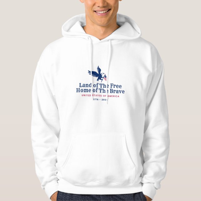 Land of Free Hoodie (Vorderseite)