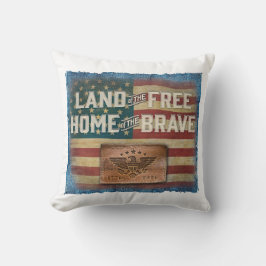 Land of the Free - Throw Pillow Kissen