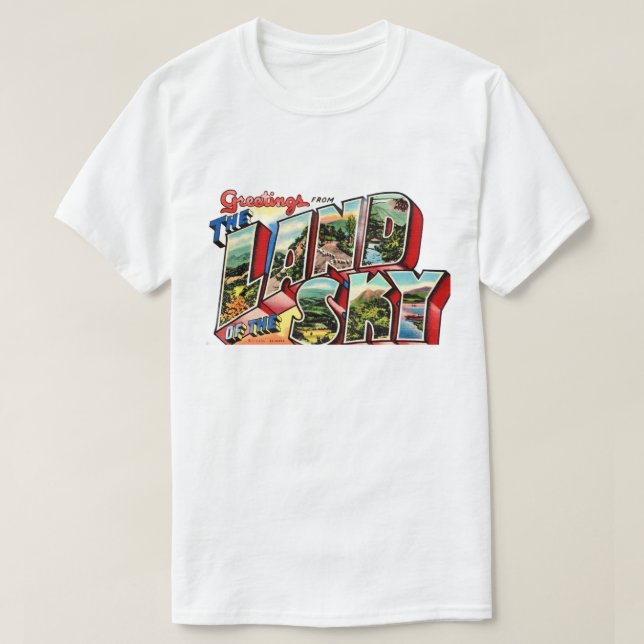 Land of the Sky NC T-Shirt (Design vorne)