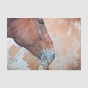 Land Pferd Rustikale Braune Western Decoupage Seidenpapier