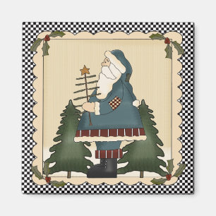Land Prim Santa Claus Magnet