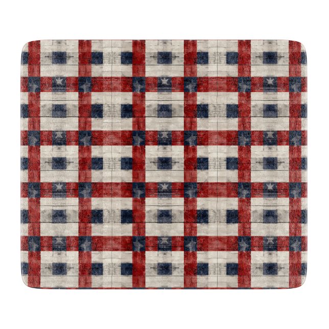 Land/Primitive Not leidende Amerikaner Schneidebrett (Vorderseite)