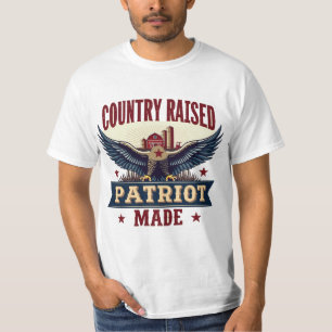 Land Raise Patriot Made Eagle mit Stall und Tr T-Shirt
