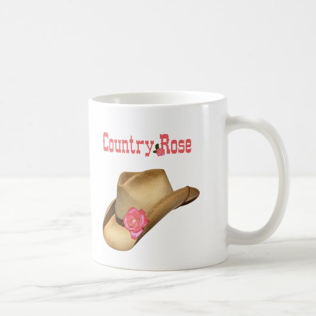 Land-Rosen-Kaffeetasse Tasse (Rechts)
