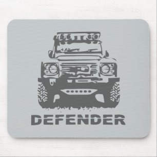 Land Rover Defender Klassischer Vintager Wanderher Mousepad