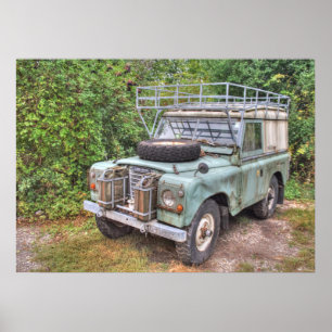 Land Rover Reihe III 109 Poster