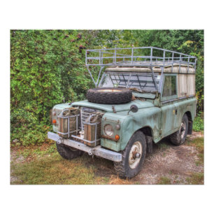 Land Rover Reihe III 109 Poster