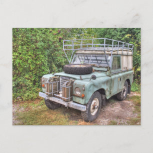 Land Rover Reihe III 109 Postkarte