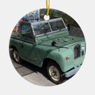 Land Rover Series II SWB Keramik Ornament