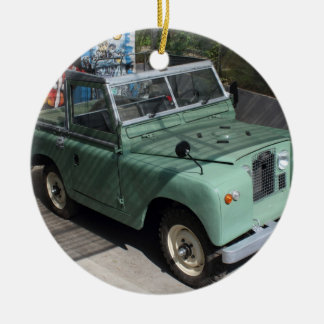 Land Rover Series II SWB Keramik Ornament