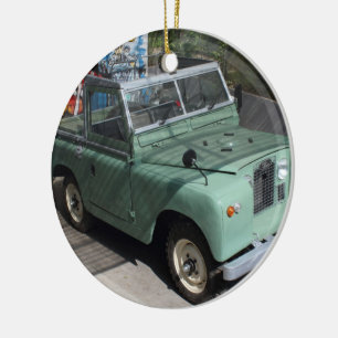 Land Rover Series II SWB Keramikornament