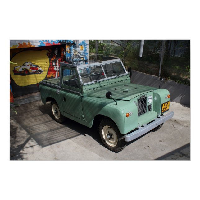 Land Rover Series II SWB Poster (Vorderseite)