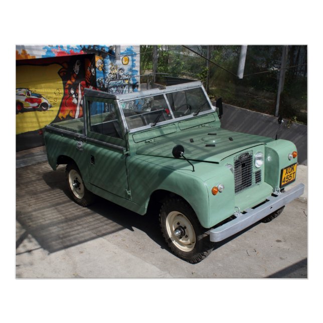 Land Rover Series II SWB Poster (Vorderseite)