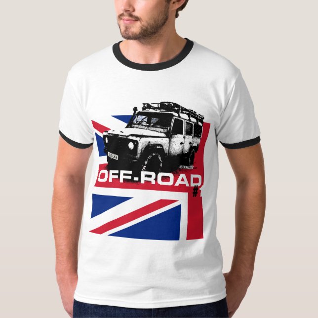 Land Rover-Verteidiger T-Shirt (Vorderseite)