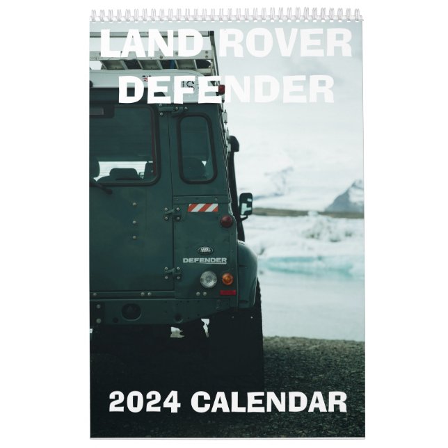 LAND ROVER VERTEIDIGUNGSSkalender, außerhalb der S Kalender (Titelbild)