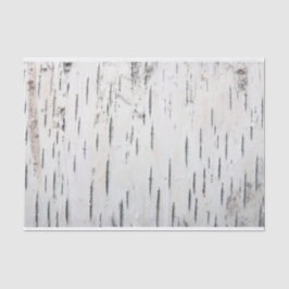 Land Rustikale Birkenbaumbraut Seidenpapier