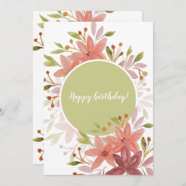 Land Rustikale Flora und Fauna Karte