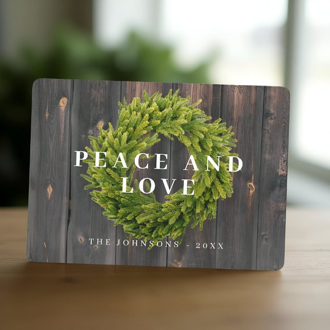 Land Rustikaler Kranz Botanischer Wald Weihnachten (Von Creator hochgeladen)