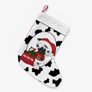 Land-Sankt-Kuh Feiertags-WeihnachtsStrumpf Kleiner Weihnachtsstrumpf