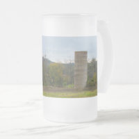 Land Silo Landschaft Mattierte Tasse
