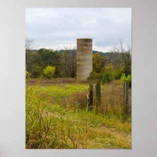 Land Silo Poster