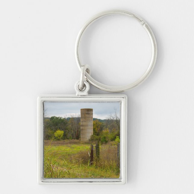 Land Silo Schlüsselanhänger (Vorne)
