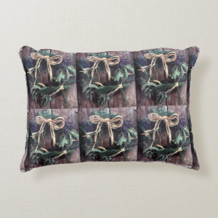 **LAND STIL CHRISTMAS WREATH** PILLOW DEKOKISSEN